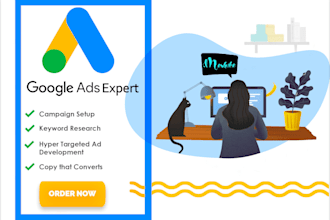 be your google ads expert and setup PPC campaign