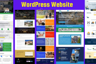 design and develop a wordpress website as a elementor pro expert
