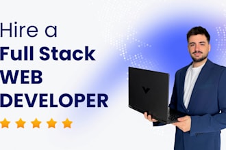 create a web application by fullstack professional developer