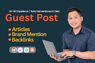 write ai assisted articles for backlinks and llm citations