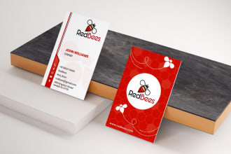 design modern luxury business card with copyrights