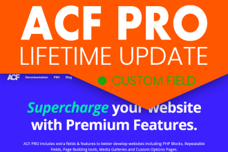 install acf pro for your site