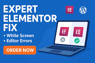 diagnose and fix any elementor error on your wordpress