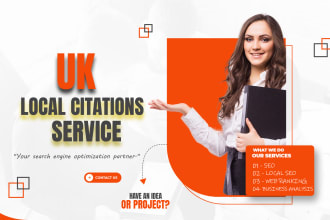 create top UK local citations for business