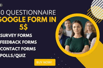 create google forms, online surveys, polls and quizzes