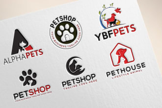 design a dog cat horse animal pet equestrian logo for you