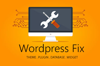fix wordpress bugs and issues