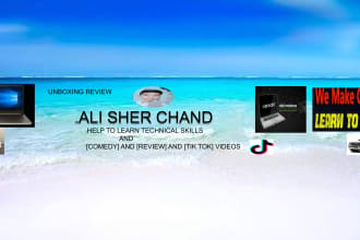create professional youtube channel art