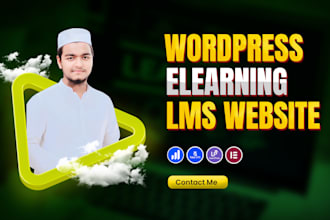 build your wordpress elearning website