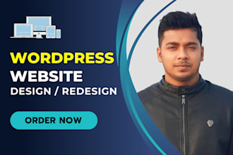 be your wordpress developer, website designer, and redesign wordpress website