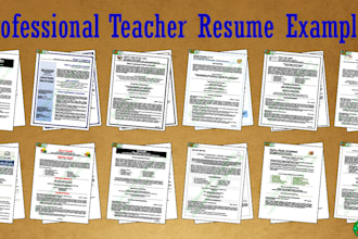 design a professional resume and cover letter
