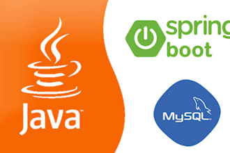 do java springboot, react or angular crm, ecommerce, web
