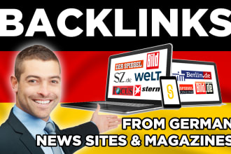 build german backlinks from news sites and magazines