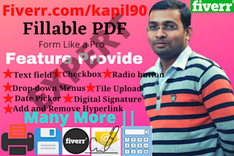 create fillable pdf form