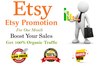 do etsy store promotion for USA web traffic