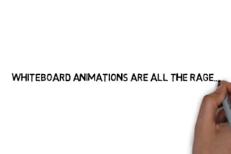 create YOUR whiteboard video in 7 days or less