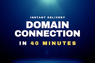 connect a domain to website in minutes