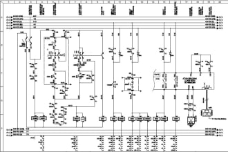 study, size and draw electrical diagrams hv lv