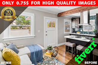 edit and retouch real estate photo professionally