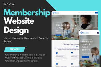 create a wordpress membership website