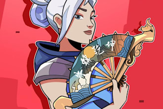 draw a profile picture for your youtube or twitch channel