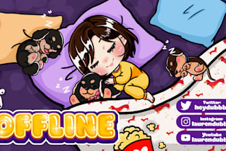 design a custom overlay for your stream on twitch