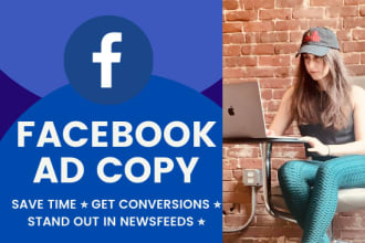 write facebook sales ad copy