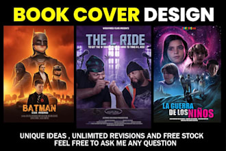 do book cover design and movie poster and with ai chatgpt