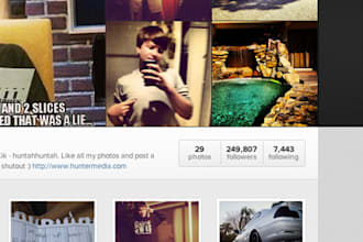 give a shoutout on my instagram account with 357000 REAL followers