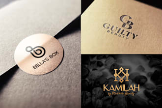 design luxury fashion cosmetic logo