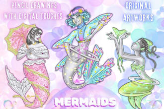draw a customized mermaid for you