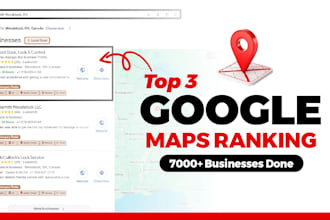 rank google business profile gmb on top 3 maps with local SEO citations