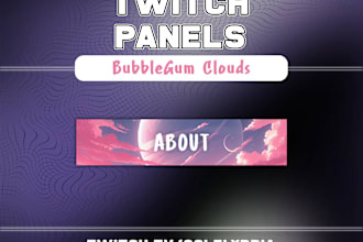 design custom twitch panels