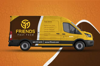 do an outstanding car wrap and vehicle wrap design