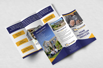 design modern real estate flyer, postcard, brochure