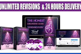 design professional ecover bundle for digital product