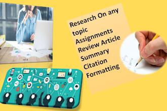 do research related to any topic