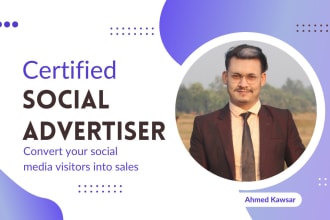 setup and manage social media paid advertising