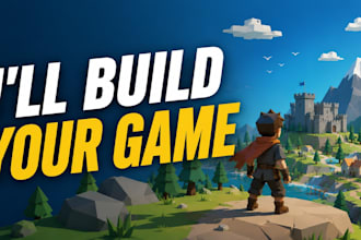 be your unity developer for game development and prototypes