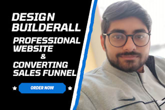 design builderall sales funnel or website