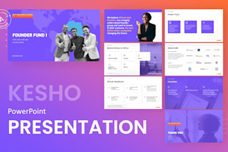 design a premium bespoke powerpoint presentation