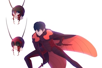 illustrate your favs character from, manga and webtoon