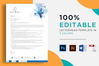make professional letterhead design