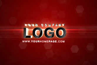 put your logo and text in this AWESOME video intro