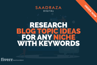 research blog topic ideas for any niche with keywords