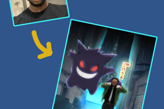 create your character as pokemon trainer with attractive art