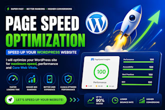 optimize wordpress website speed and core web vitals