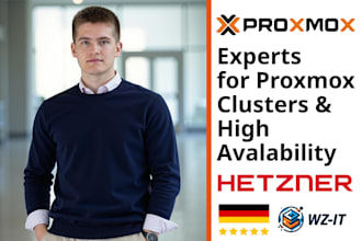 setup and configure proxmox