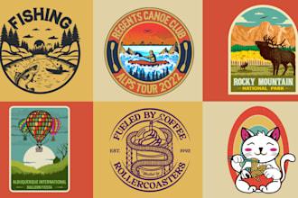 do custom t shirt and  retro vintage tshirt designs