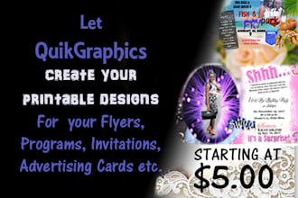 create your printable designs